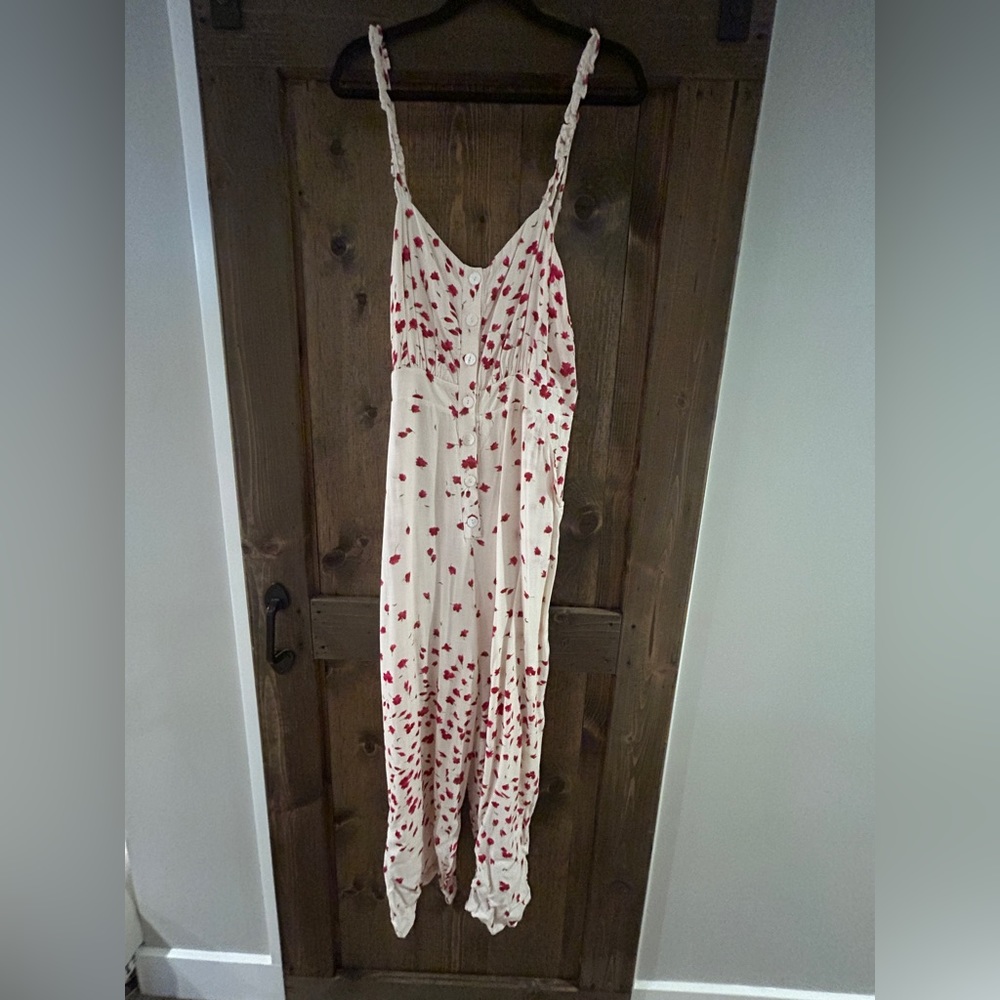 Falling For You Floral Jumpsuit